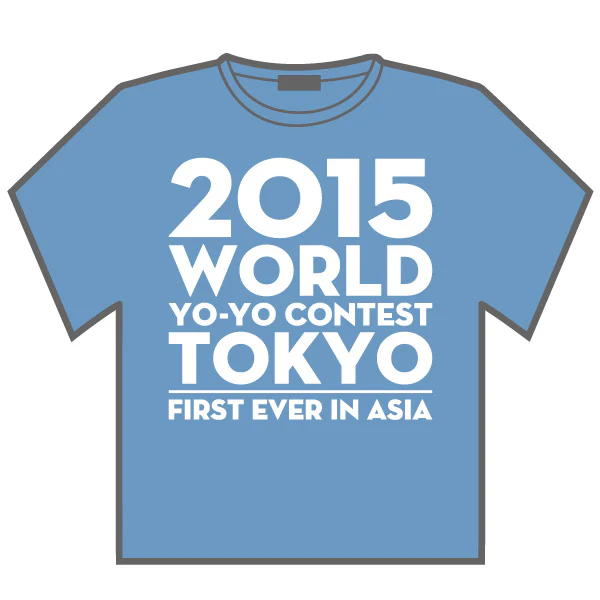2015 World Yo-Yo Contest T-shirt - Image 2