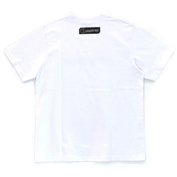 C3 Black Logo T-shirt (White) - Image 2