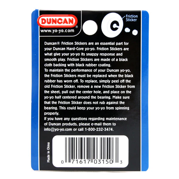 Duncan Friction Stickers x48 - Image 2