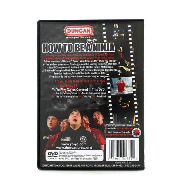 Duncan "How To Be A Yo-Yo Ninja" DVD - Image 2