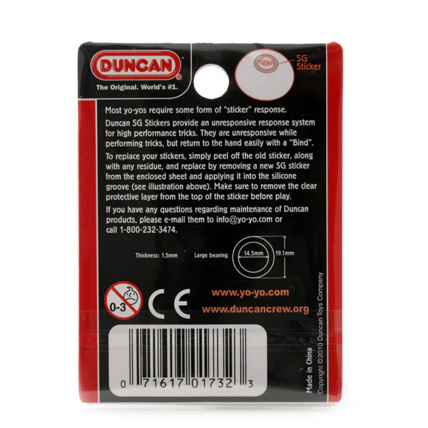 Duncan SG Stickers (Large Bearing) (Old) - Image 2