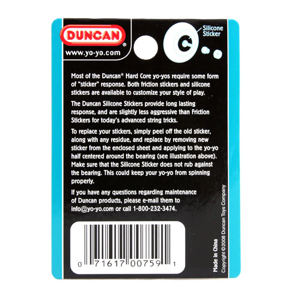 Duncan Silicone Stickers ID 12mm x8 - Image 2