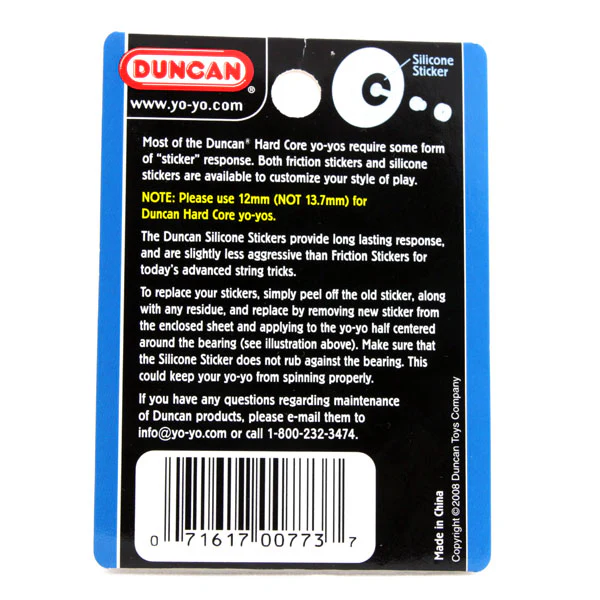 Duncan Silicone Stickers ID 13.7mm x8 - Image 2