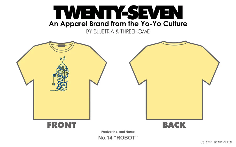 No.14 Robot (Yellow-Dark Blue) - Image 2