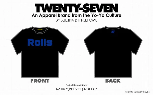 No.5 (Velvet) Rolls (Black-Fuzzy Navy) - Image 2