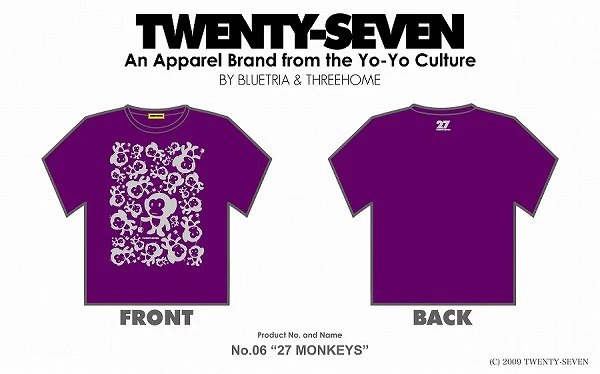 No.6 27 Monkeys (Purple-Grey) - Image 2