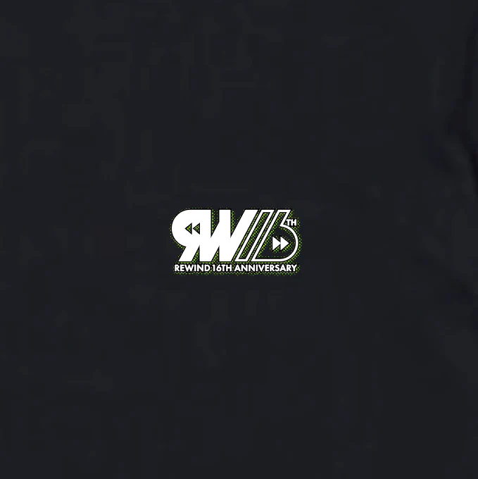 REWIND 16th Anniversary Logo T-shirt - Image 3