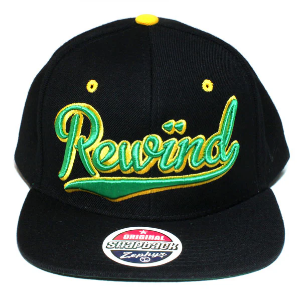 REWIND Baseball Logo Hat - Image 2