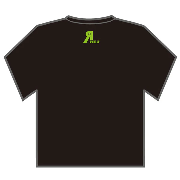 REWIND DOTCOM T-shirt (Black) - Image 2