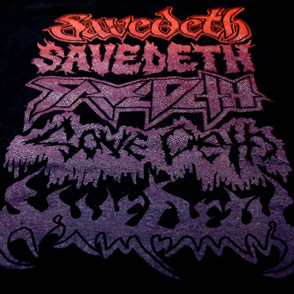 SaveDeth T-shirt (METAL TOUR) Black - Image 2
