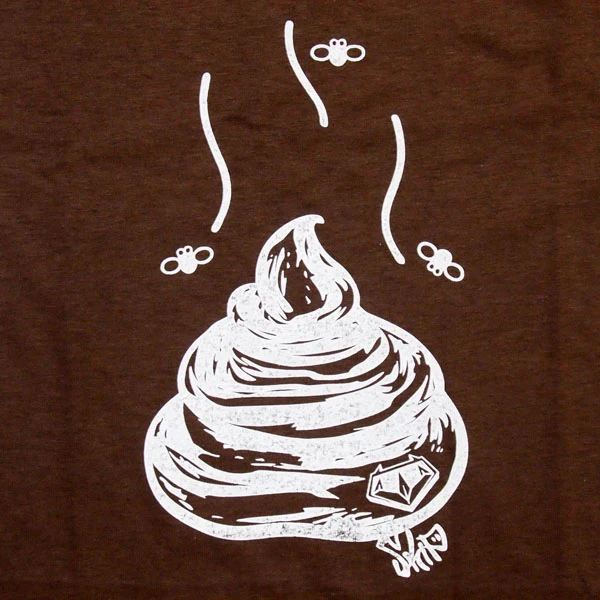 Werrd T-shirt (Poo) - Image 2