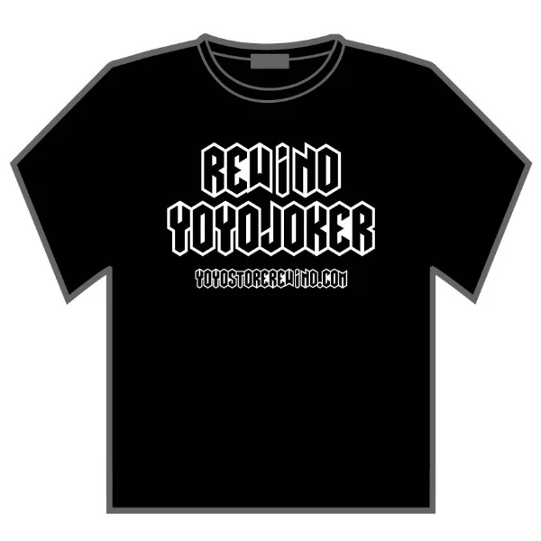 YoYoJoker x REWIND T-shirt (Black) - Image 2