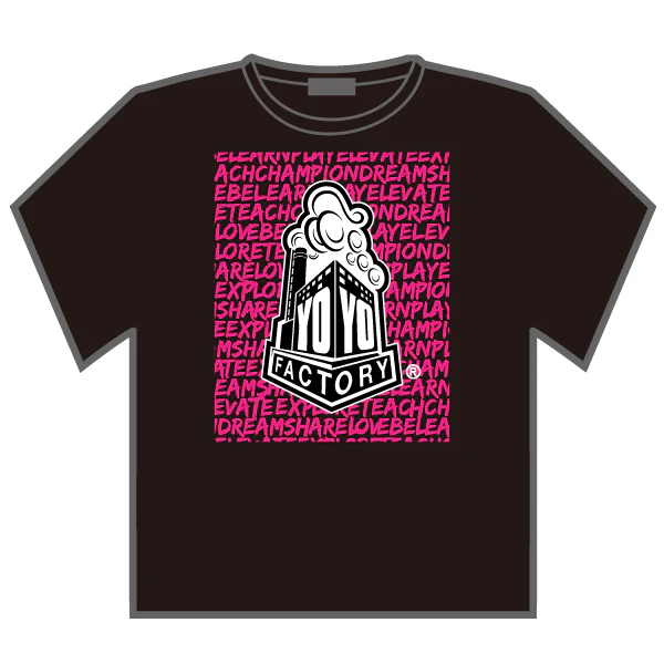 YYF Pink & Black Collection T-shirt - Image 2
